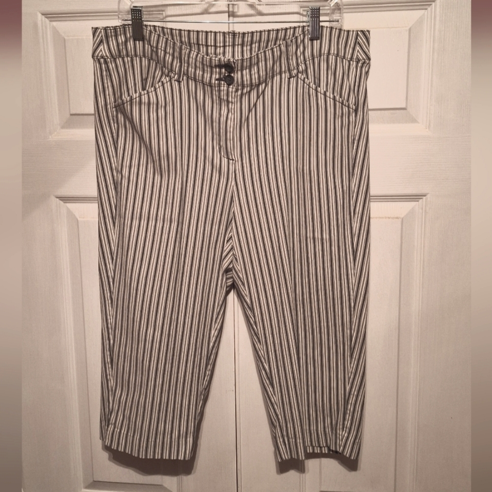 🌺 2/$20. Lane Bryant Womens Capri Pant Size 16 (B8)